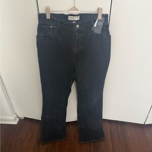 NWT Abercrombie & Fitch The 70s Vintage Flare Ultra Hish Rise curve love 29short